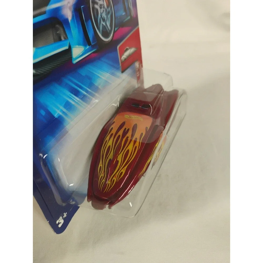 2004 Hot Wheels #44 First Editions 44/100 CROOZE‎ OOZ Coupe Flames New Vintage